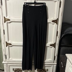 Liz Claiborne Black Wide Leg Pants